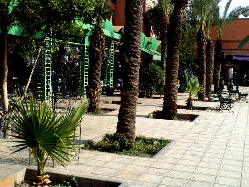 Fontaine murale Mouassine, Marrakech