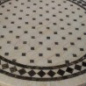 Table ronde﻿ marocaine en zellige, Artisanat marocain, Marrakech