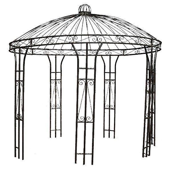 Pergola en fer forgé