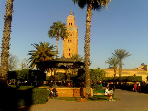 Fontaine zellige, Marrakech